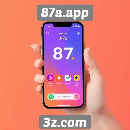 Impacto do design visual em 87a.app